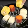 Double Boilers Stainless Steel Steamer Rack Round Cooling For Steaming Canning Cooking And Baking