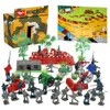 Viikondo Army Men Toy Worders Military Playset Epic Us Dign Derman Battle Cowboy Indian Action Figh Model Civil War's Gift 240104