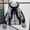 Brand Clothing Męskie i projektantowe jesień amerykańska moda List Kobiet Winter Technology European Down Jacket z kapturem z kapturem