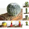 Couronnes de fleurs décoratives 1pc plantes de simulation créative bricolage paysage faux cactus jardin vif succulents mariage décors de bureau à domicile A Dhy81