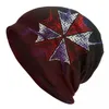 Bérets Umbrella Corporation Corp Skullies Bonnets Casquettes Hommes Femmes Unisexe Cool Hiver Chaud Tricot Chapeau Adulte Horreur Militaire Bonnet Chapeaux