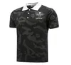 Summer Golf Clothing Men Short Sleeve Tshirts Svart eller vita färger kamouflage tygutdoor sportpolos skjorta 22060627244631823274