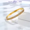 Car tires's Bracelet Women's Fashion Fashionable 18K gold bracelet with design for women full of stars and micro inlaid diamond Have Original Box