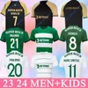 Sporting CP 22 2023 2024 LISBOA SOCCER JERSEYS LISBON Special Coates Mathieu Jovane Sarabia Vietto 23 Sporting Clube de Football Shirt Men Kit Maillot na trzecie miejsce