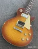 Electric Guitar jimmy Page Model Relic Honey Burst Paint And Aged PartsSmall Pin Bridge Bone Nut Rich Flame Top