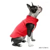 Hondenkleding Dikker Effen Kleding Mode Huisdier Fleece Hondenvest Zachte en ademende puppyaccessoires