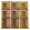 Sieradenzakjes Desktop Organizer Houten opbergdoos Compartimenten Cosmetica