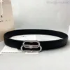 2024 Designer BB Belt herrläderbältet Kohude BA Family Buckle mångsidig för affärer och fritid Enkelt och smidigt spänne -mäns ungdomsvita