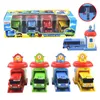 Auto pressofuso Modello auto 4 pezzi Set modello in scala Tayo il piccolo autobus per bambini in miniatura bambino oyuncak garage tayo Veicolo a impatto di espulsione 2212