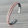 Braccialetti con ciondoli Coppia ridimensionabile filettato magnetico aperto braccialetto per le donneUomo classico braccialetto braccialetto gioielli di moda regalo 2024