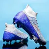Wysokiej jakości buty piłkarskie mężczyźni chłopcy korki do piłki nożnej buty dla dzieci lekkie wygodne sneakery futsal 240104