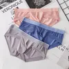 Underpants FULSURPRIS 4 Pcs/lot Men's Ice Silk Seamless See Through Briefs Panties Mesh Comfortable Breathable Underwear