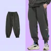 Herr- och kvinnors svettbyxor Höst- och vinter Casual Sports Pants Solid Color Men's Pants Autumn and Winter