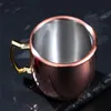 Bar Mini Moscow Mule Tassen Kreative Cocktail Tasse Kleine Kupfer Tassen Edelstahl Shot Becher LT748