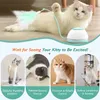 ATUBAN Interactive Toys2-in-1 Toyadjustable Ambush Feather Kitten Toy for Cat Exercise Catcher Chasing Hunting 240103