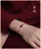 Charm-Armbänder, handgewebt, 8 mm, lila Zinnober, handgefertigtes Glücksarmband, Armreifen für Damen und Herren, rotes Seil, größenverstellbar, Fußkettchen, Chram