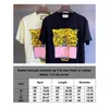Summer T -shirt för kvinnor herr tshirts med bokstäver djur tryckt designer kort ärm lady tee skjorta avslappnade toppar kläder 2 färger m 682