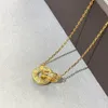 Designer Screw Pendant Necklace Love Series Fashion Luxury Jewelrys Carer Original Trendy 18K Gold Diamond for Women Men Necklace Silver Jewelry Necklaces SKON