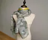 Scarves SELLING Miyake Fold Fashion Camouflage Print Soft And Comfortable Shawl Scarf Dual Purpose Silk IN STOCK6262987