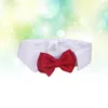 Collari per cani Forniture per animali domestici Cuccioli regolabili per cuccioli di lettiera Bichon Cat Bow Tie