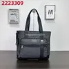 Designer maschile nuovo zaino per il tempo libero Luxury Tumiis Borse Mens 2223309D Borse Back Pack Tote Bag Portable Wote Portable Simple Bookbag Computer AF6V