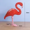 Bahçe Dekorasyonları Flamingo heykel sanat eseri Dekoratif Hayvan Figürin Çim Arka Bahçe Açık Hava