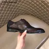 Berluti Mens Dress Shoes Leather Shoes Berlut New Mens Alessandro Galet Leather Shoes Oxford Shoes with Three Joint Carved Pattern Formal Rj