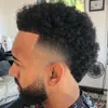 Toupees 6mm Afro Hairpieces Man Hair شعر شعر مستعار طبيعي ببديل للشعر البدي