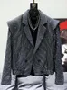 Männer Jacken 2024 Designer Original Streifen Anzug Frühling Hohe Qualität Elegante Mode Hübsche Koreanische Lose Kurze Trendy
