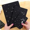 16/32/56K Sketchbook Diary For Drawing Painting Graffiti Soft Cover Black Paper Sketch DIY Book Notebook Office School Supplies