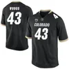 Mens Football Colorado Buffaloes College 43 Trevor Woods Jersey ProSphere 3 Omarion Cooper 14 Joel Klatt 5 Jimmy Horn Jr 21 Shilo Sanders 25 Marvin Ham II University