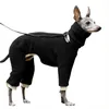 Hundebekleidung, Winter-Onesies für mittelgroße und große Hunde, vierbeinig, dicker Mantel, weiche Welpenkleidung, hoher Halsausschnitt, warmer Overall, Haustierzubehör