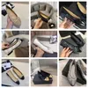 top nieuwe damesschoenen balletschoenen bruiloft ontwerpers luxe top quilty fluwelen seizoensgebonden met ballet plat echt leer vrouw loafers casual schoenen maat 35-42