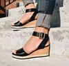 Sandals Wedges Shoes For Women Plus Size High Heels Summer 2024 Flip Flop Chaussures Femme Platform