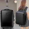 Suitcases Large Capacity Hard Shell Business Suitcase Travel Luggage 19" Fashion Trend Backpack Multi-Function Laptop Camera Handbag Trunk