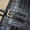 10A designer nova maleta masculina original único importado couro de jacaré bolsa de notebook crossbody lock captura bolsa de design de couro genuíno Stefano Eagle mulheres