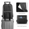 Mark Ryden Minimalistyczny plecak Business Hard Shell Przód cienki laptop czarny i Gray156 240103