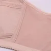 Kvinnors tankar Front Button Cotton Vest-Style Sports Nursing Sleep Underwear för medelålders och äldre kvinnor BH N-11