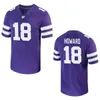 Stitch Football College 3 RJ Garcia II Jersey Mens Kansas State Wildcats 18 Will Howard 9 Treshaun Ward 5 Avery Johnson 31 DJ Giddens 21 Marques Sigle University