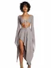 Sukienki robocze Seksowna letnia sukienka dla kobiet Montowane szyją