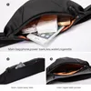 Hk Men Fanny Pack Teenager Outdoor Sports Running Cycling Waist Bag Male Fashion Shoulder Belt Travel Phone Pouch Bags 240122