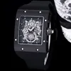5A Richardmile Watch RM017 TOURBILLON extra platt manuell lindningsrörelse rabattdesigner armbandsur för män kvinnors klockor Fendave