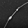 Halsband 925 Sterling Silver Pendant Halsband Cupid's Arrow Charm för man och kvinnor Födelsedag Alla hjärtans dag gåva Hot Sale