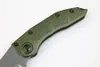 Новое поступление, автоматический тактический складной нож Stitch-A, D2, лезвие для мытья камня, зеленый T6061, ручка, уличные карманные ножи EDC, EDC Gear