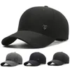 Wysokiej jakości mężczyźni czapka wiosna latem moda regulowana baseball dla taty jesienna gorras hombre casquette czarny kapelusz 240103
