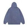 Chaqueta famosa Mujer Abrigos casuales Negro Azul Moda Ropa de abrigo para hombre con sombrero desmontable Tamaño M-3XL suéter con capucha de diseñador 24Y85