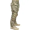 Pantaloni da combattimento da uomo con ginocchiere Esercito Militare Airsoft Tattico Cargo Sport Pantaloni Camouflage Multicam Trekking Caccia Abbigliamento 240103