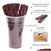 Disposable Dinnerware 100Pcs Coffee Stir Sticks Juice Milk Tea Stirring Rod St Kitchen Accessories Plastic Party Supplies 17Cm Drop D Dhasa