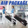 Sacos de avião de viagem de golfe PGM com alças de roda Capa de clube dobrável para companhias aéreas Bolsa de aviação HKB009 240104