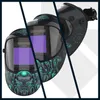 Keygree Chameleon Welding Mask自動ダークニングライトフィルターメガネフード溶接ヘルメットフェイスキャップ